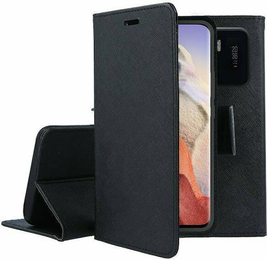 iSelf Fancy Портмоне Изкуствена кожа Черен (Xiaomi Mi 11 Ultra)