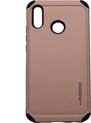 Motomo Tough Armor Back Cover Πλαστικό Ροζ Χρυσό (Galaxy A20s)