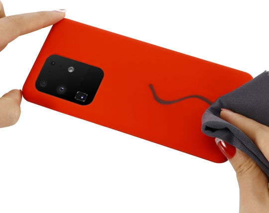 Sonique Liquid Silicone Back Cover Green Redmi Note 8T
