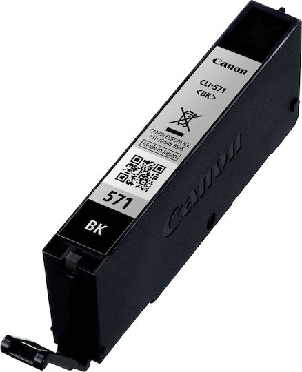 Canon CLI-571 Γνήσιο Μελάνι Εκτυπωτή InkJet Μαύρο (0385C001)