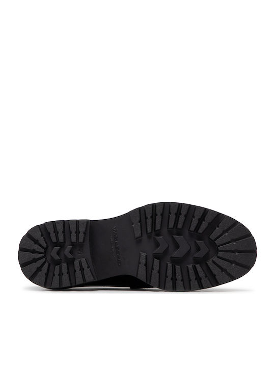 Lords Loafers Dama Din Piele În Culoare Neagră