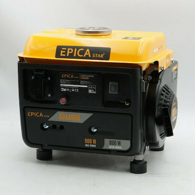 Epica Star Leise Generators Benzin mit maximaler Leistung 0.9kVA