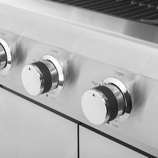 Teesa Gasgrill Rost 41cmx59cmcm mit 3 cm 10.8kW