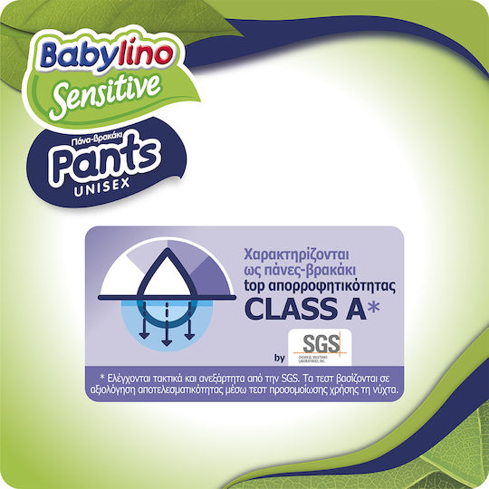 Babylino Πάνες Βρακάκι Sensitive Monthly Pack No. 6 για 13-18kg 138τμχ