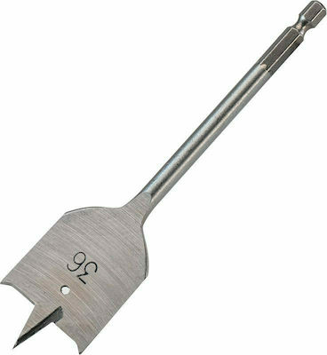 Bormann BHT4180 Feather Drill with Hexagonal Shank for Wood και Metal 36mm