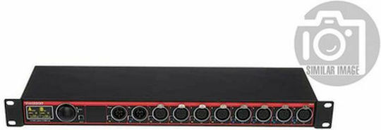 Swisson XPD-28-5R RDM DMX Сплитер за Конзола за Осветление / 2 Входове XLR с Монтаж Стелаж