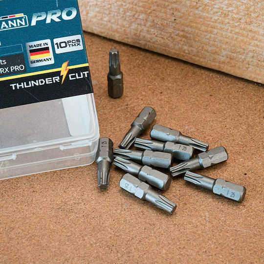 Bormann Pro Set 10 Schraubendreher-Bits Torx BHT3531