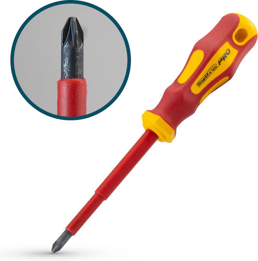 Bormann Pro BHT7098 Magnetic Electrician VDE 1000V Screwdriver Cross