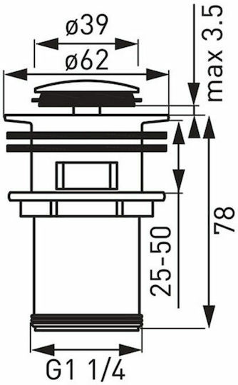 Ferro Valve Sink Silver