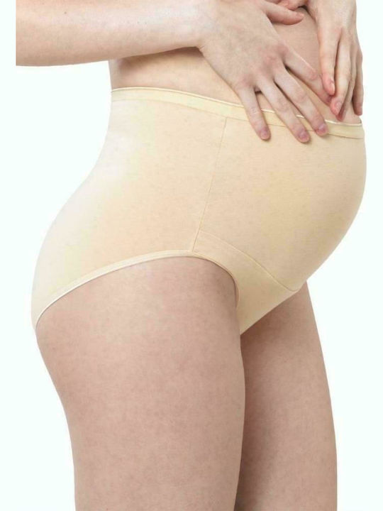 Beige Maternity Brief