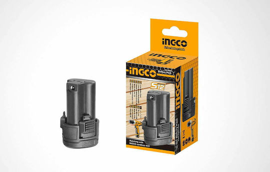 Ingco Μπαταρία Εργαλείου Λιθίου 12V με Χωρητικότητα 1.5Ah