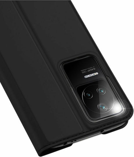 Dux Ducis Skin Pro Book Δερματίνης Μαύρο (Poco F4 5G)