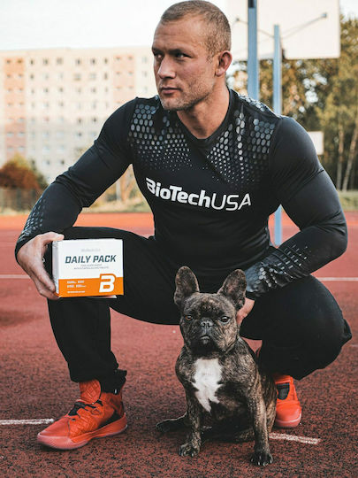 Biotech USA Daily Pack Πολυβιταμίνη για Ενέργεια, Ενίσχυση του Ανοσοποιητικού & τα Μαλλιά 30 x 1 φακελίσκοι