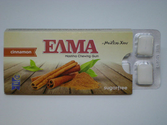 Elma Chewing gum with Flavor Cinnamon No Added Sugar 1pcs 13gr