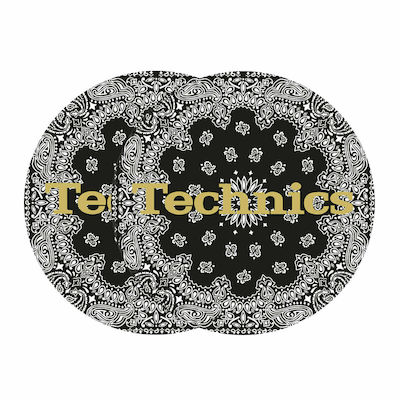 Magma Slipmat από Τσόχα Technics Bandana 1 2τμχ με Σχέδιο