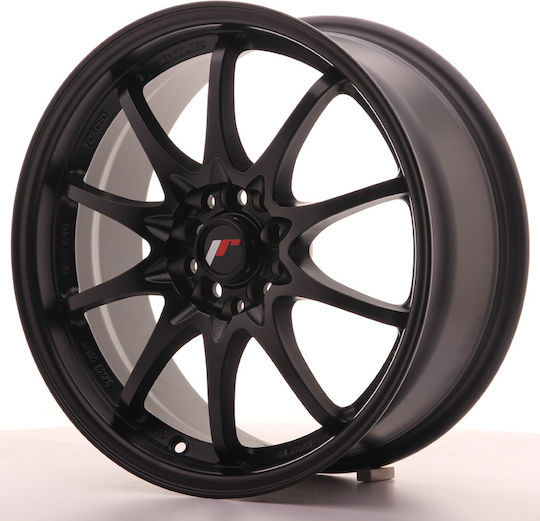Japan Racing Wheels Car Aluminium Wheel JR5 17"x7.5" Matt Black