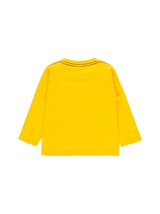 Boboli Kids' Blouse Long Sleeve Yellow