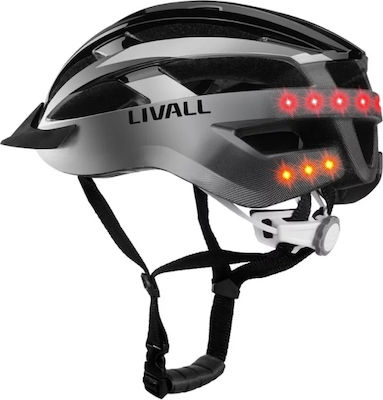 Livall MT1 Helmet for Electric Scooter Black Large in Black Color