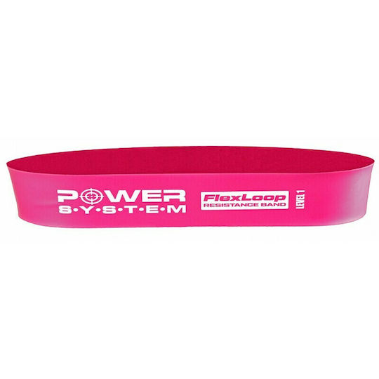 Power System Flex Loop Light Λάστιχο Γυμναστικής Loop Μαλακό Ροζ
