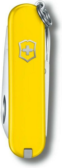 Victorinox Classic SD Ελβετικός Σουγιάς Κίτρινος