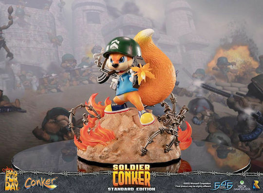 First 4 Figures Conker's Bad Fur Day Conker Soldier Collectible Figure 33cm
