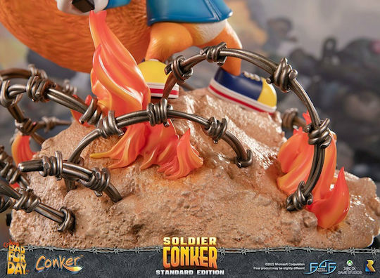 First 4 Figures Conker's Bad Fur Day Conker Soldier Collectible Figure 33cm