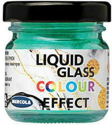 Mercola Liquid Glass Effect Craft Pigment Green for Liquid Glass Πέρλα Πάστα 30ml