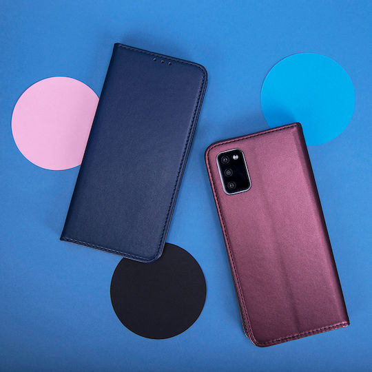 Smart Book Δερματίνης Navy Μπλε (Poco X4 Pro 5G)