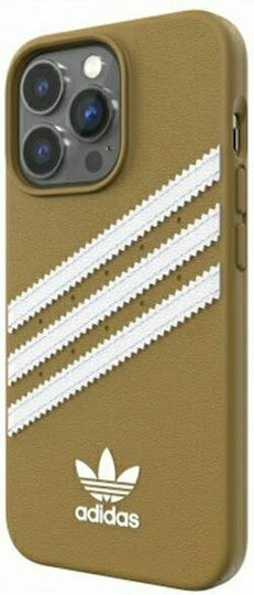 adidas Moulded Back Cover Plastic Beige / Gold (iPhone 13 Pro Max)
