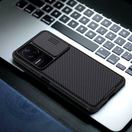 Nillkin Camshield Pro Задна корица Пластмаса Черен (Xiaomi Poco F4 5G)