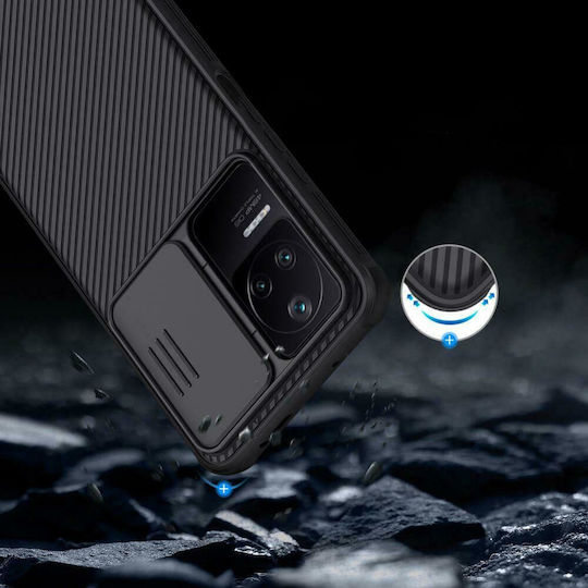 Nillkin Camshield Pro Задна корица Пластмаса Черен (Xiaomi Poco F4 5G)