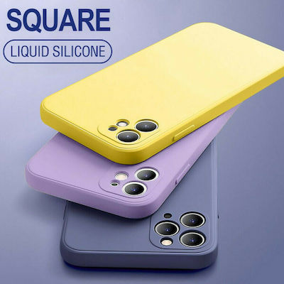 Bodycell Square Liquid Silicone Back Cover Light Blue (Realme GT Neo 2)