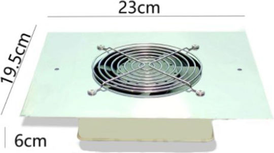 Nail Dust Absorber FST-2 Silver 65W