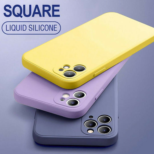 Bodycell Square Liquid Back Cover Silicon Verde deschis (Poco M4 Pro 5G / Redmi Note 11s 5G )