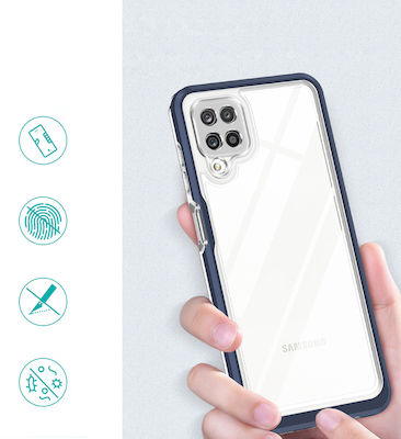 Hurtel Clear 3in1 Back Cover Σιλικόνης Μπλε (Galaxy A22 4G)