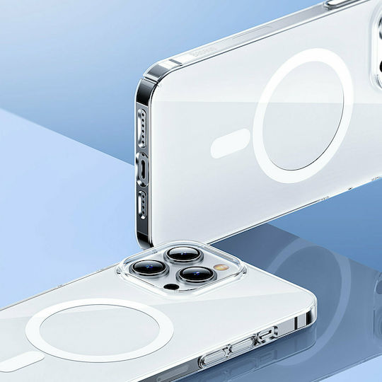 Baseus Crystal Magnetic Back Cover Σιλικόνης Διάφανο (iPhone 13 Pro Max)