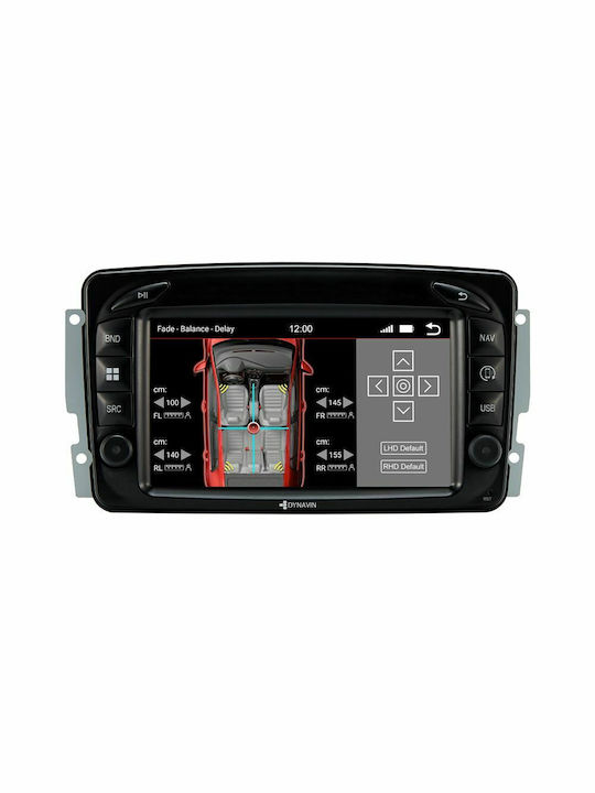 Dynavin Car Audio System for Mercedes-Benz Vito / Viano / C Class / CLK Class / G Class / Sprinter 2000-2007 (Bluetooth/USB/WiFi/GPS/Apple-Carplay/Android-Auto) with Touch Screen 7"