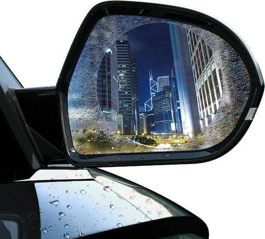 Baseus Rainproof Film Protective Membranes for Car Mirrors 8cm x 8cm 2pcs Transparent