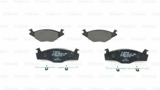Bosch Brake Pad Front 2pcs for Lada 110 Mazda 2 Vw
