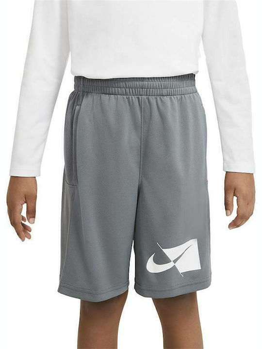 Nike Αθλητικό Παιδικό Σορτς/Βερμούδα Dri-Fit Γκρι