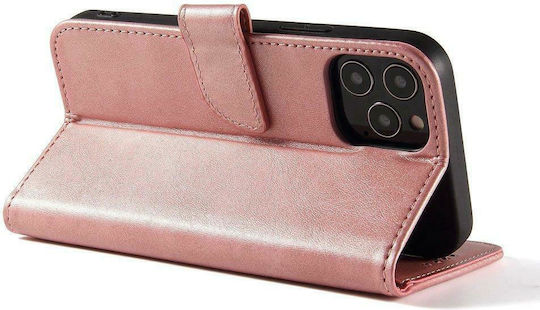 Hurtel Magnet Elegant Book Synthetic Leather Pink (Galaxy S10 Lite)