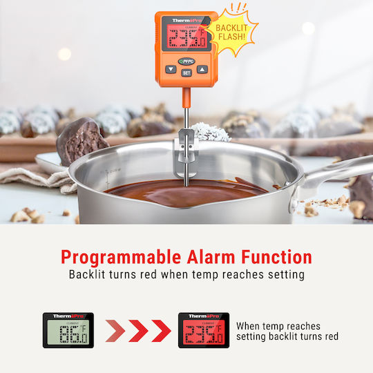 Thermo Pro Дигитален Термометър за храна Радиатор с игла +50°C / +300°C