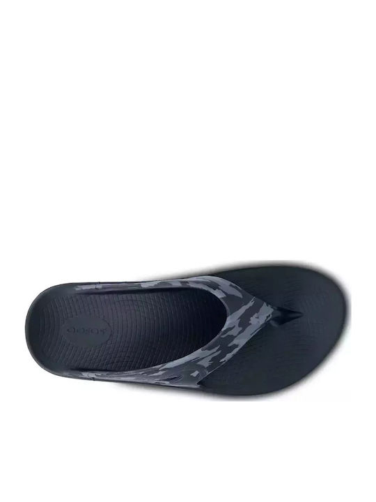 Ανδρικά Flip Flops Ανατομικά Black Camo