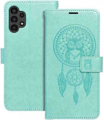 Forcell Mezzo Brieftasche Synthetisches Leder Dreamcatcher Green (Galaxy A13 4G)