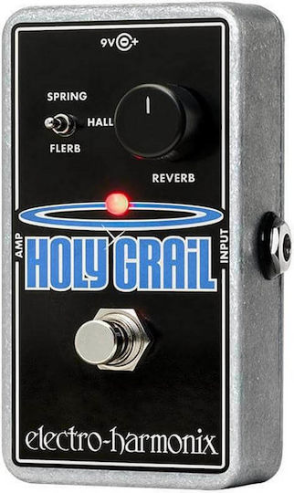 Electro-Harmonix Holy Grail Nano Pedals Effect Reverb Electroacoustic Instruments, Electric Guitar and Electric Bass