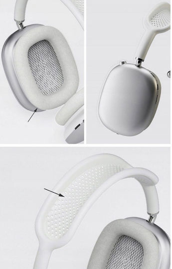 P9 Bluetooth Wireless Over Ear Headphones with 5 hours of Operation Silver