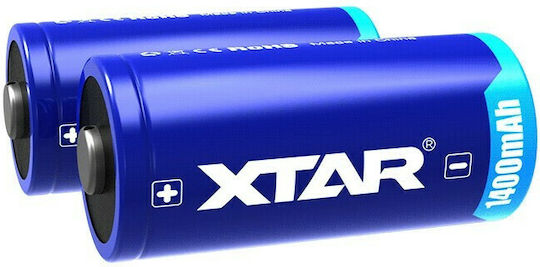 XTAR Μπαταρία Λιθίου CR123A 3V Μιας Χρήσης (Long Life) 1τμχ