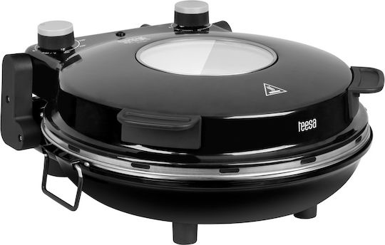 Teesa Pizzabäcker 1200W Schwarzer
