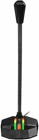 Meetion MT-MC15 Микрофон USB Gooseneck в Черен Цвят