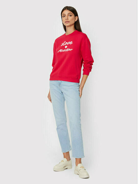 Moschino Women's Sweatshirt Red